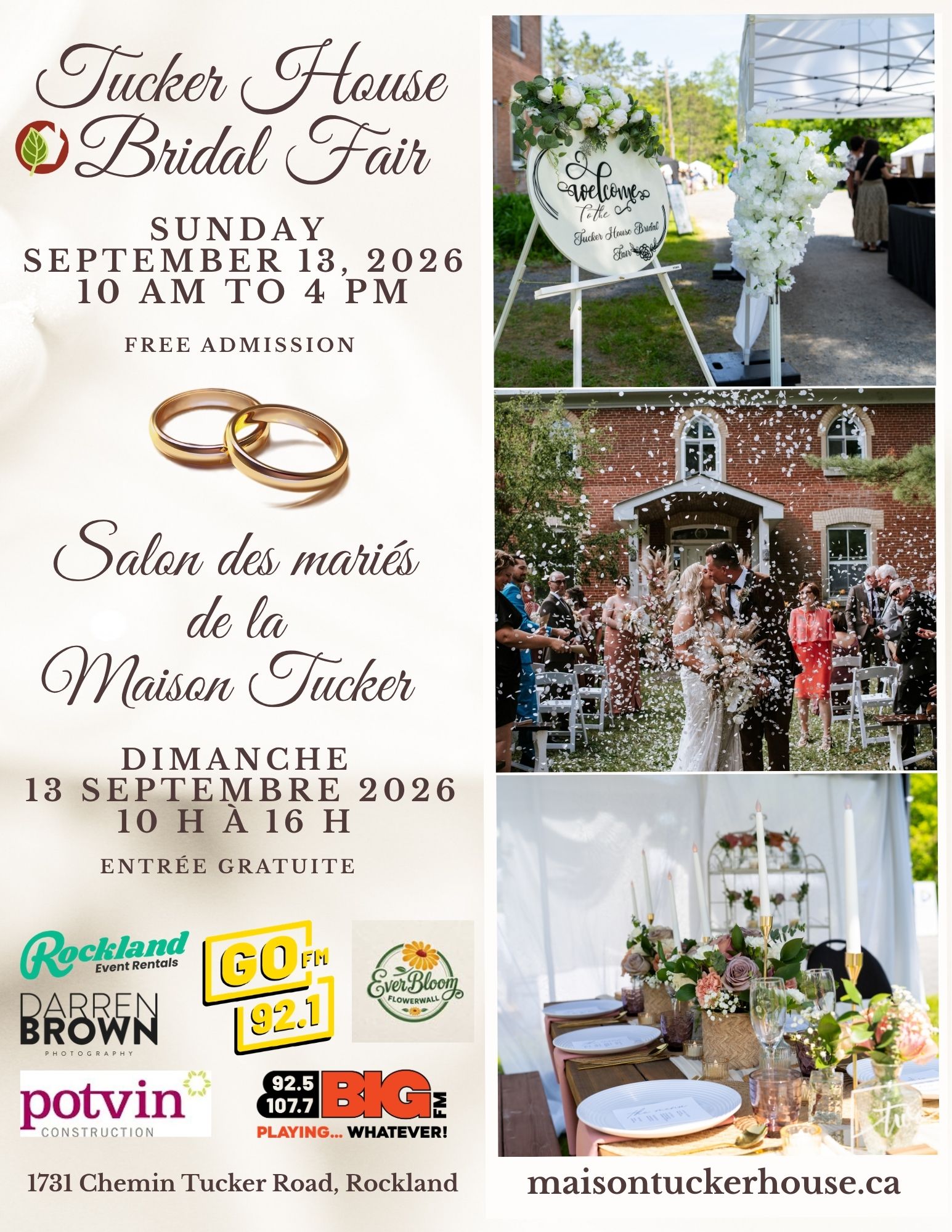 Tucker House Bridal Fair